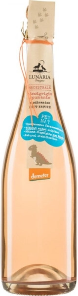 Лунария Анчестрале Пино Гриджо Брют Натюр розовое экстра брют 0,75 л. 12% Вино игристое