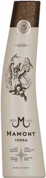 Мамонт Терра 0,7 л. 40% Водка особая