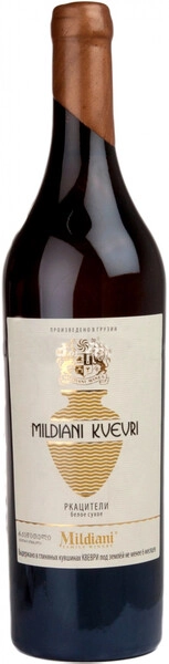 МИЛДИАНИ Ркацители Квеври Резерв белое сухое 0,75 л. 11% Вино выдержанное сортовое