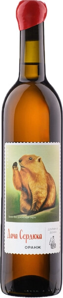 Оранж в дубе Дача Сердюка сухое белое 0,7 л. 13% Вино