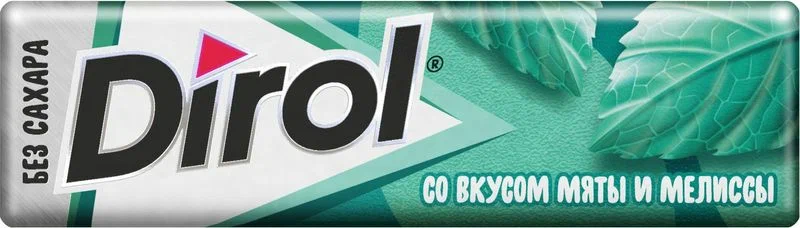 Дирол мята мелиса 13,6г ж/р