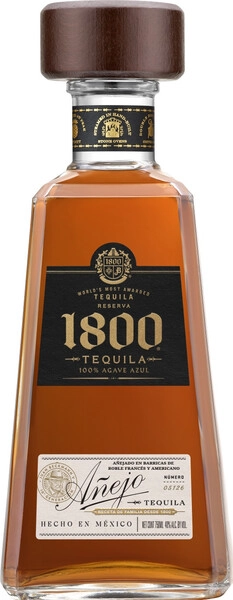 Хосе Куэрво 1800 Аньехо 0,75 л. 40% Спиртной напиток текила