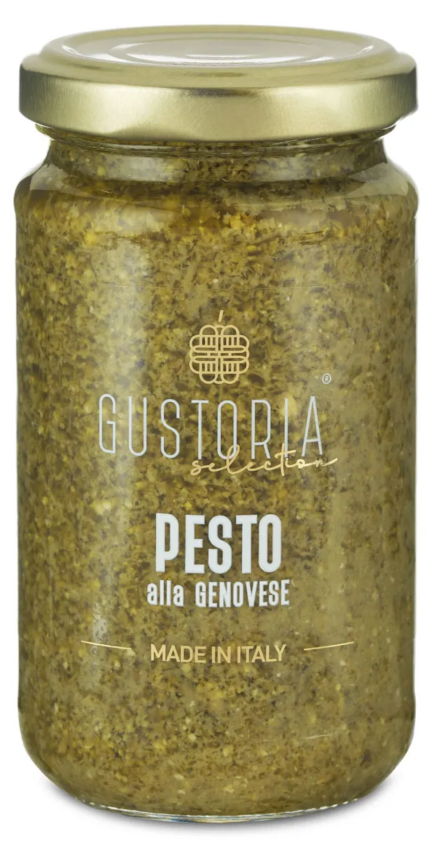 Соус песто с базиликом 212 мл. Gustoria