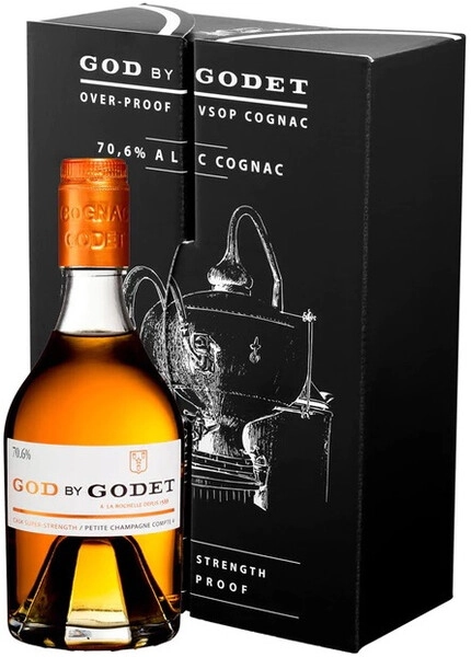 Год Бай Годэ в п/у с 2 шотами 0,35 л. 70,6% Бренди
