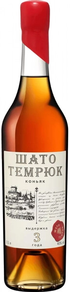 Шато Темрюк 0,5 л. 40% Коньяк трехлетний