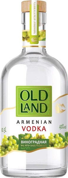 ОЛД ЛЭНД (OLD LAND) 0,5 л. 40% Армянская Виноградная водка особая 