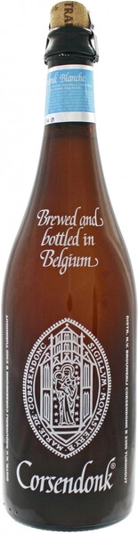 Корсендонк Бланш 0,75 л. бут. 4,8% Пиво светлое, пшеничное