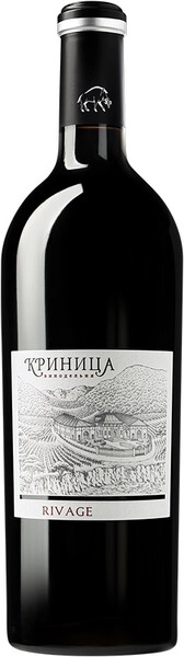 Криница Риваж красное сухое 0,75 л. 12,9% Вино российское с ЗНМП