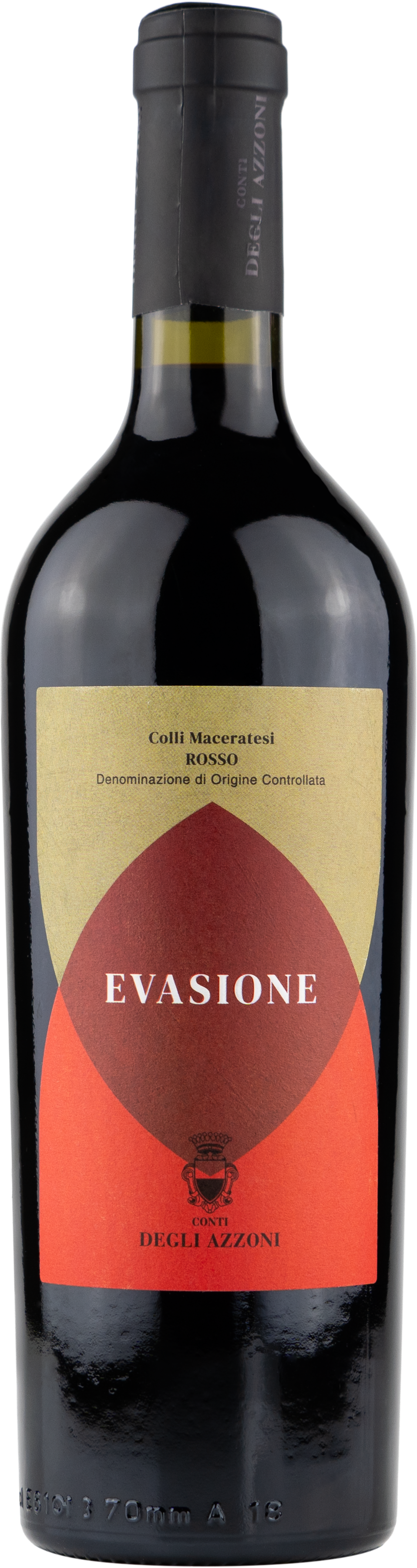 Конти дельи Аццони Эвасьоне колли Мачератеси Россо ДОК 2023 красное сухое 0,75 л. 12,5% Вино ординарное
