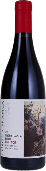 Лингуа Франка Истейт Пино Нуар красное сухое 0,75 л. 13% Вино выдержанное сортовое