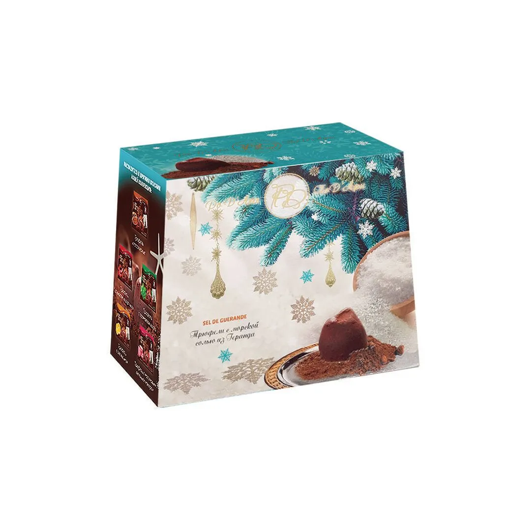 Матез Трюфели с морской солью из Геранда НГ 160 г Набор конфет