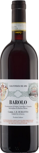Бароло Бурлотто ДОКГ год урожая 2019 сухое красное 0,375 л. 13% Вино сортовое марочное 