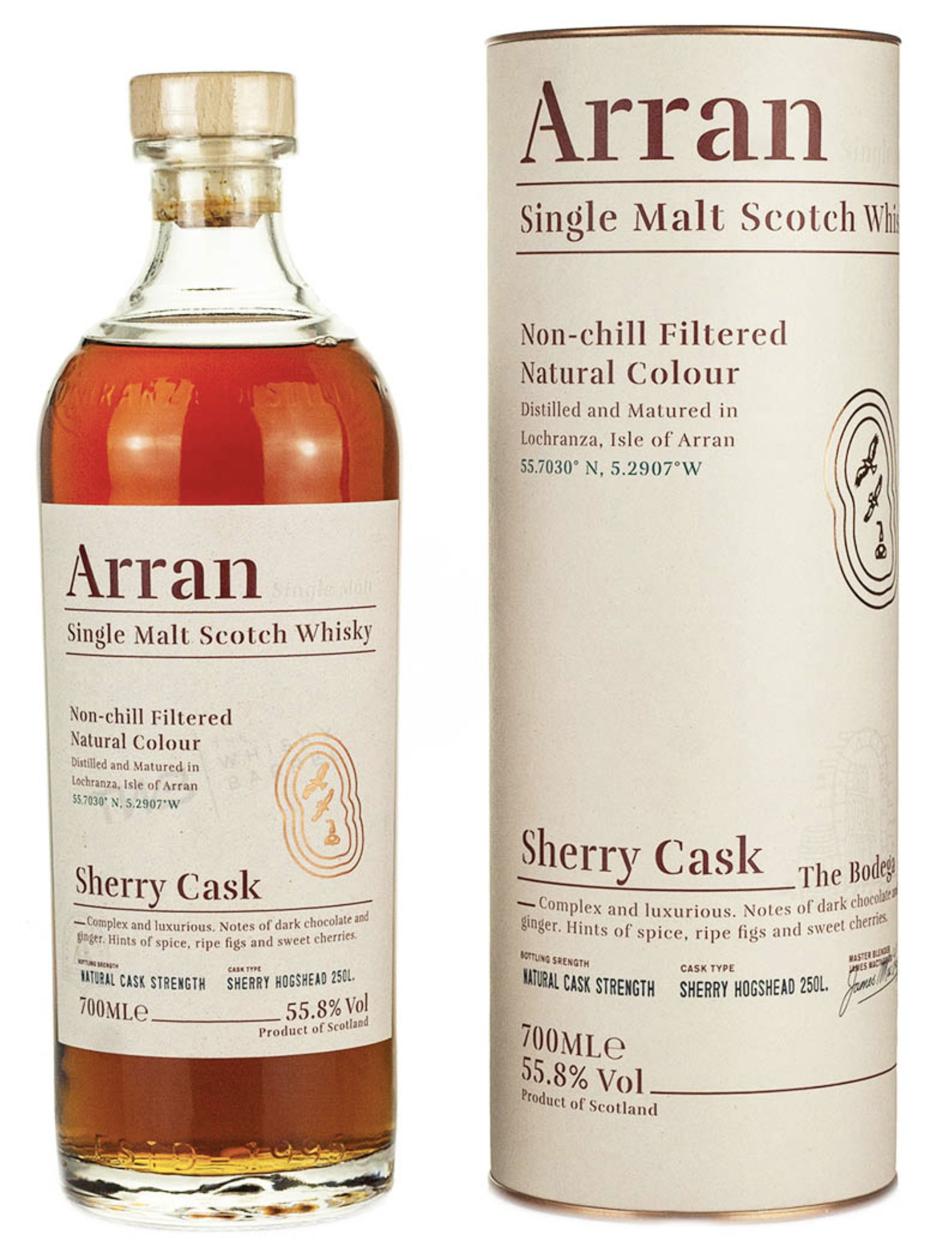 Арран Шерри Каск 0,7 л. 55,8% Виски шотландский односолодовый