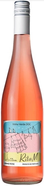 Рита М розовое полусухое 0,75 л. 9,5% Вино 