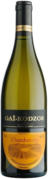 Гай-Кодзор Шардоне белое сухое 0,75л 13% Вино столовое