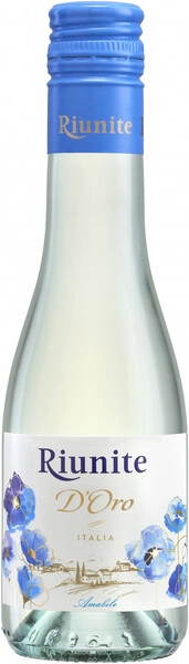 Риуните Д'Оро полусладкое белое 0,187 л. 9,5% Вино игристое жемчужное 