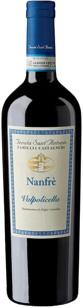 Тенута Сан Антонио Нанфрэ Вальполичелла Супериоре сухое красное 0,75 л. 13,5% Вино  ЗНМП (категория DOC), регион Венето