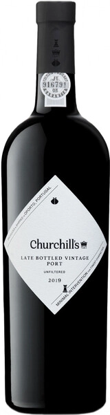 Черчилль'с Лейт Боттлед Винтаж Порт красное 0,75 л. 19,5% Вино ликерное ЗНМП региона Долина Дору (портвейн)