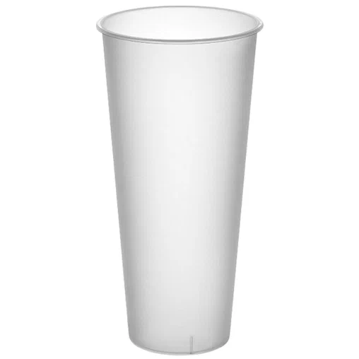 Стакан прозрачный матовый 650 мл 1шт.