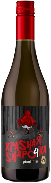 Агора Красная Шапочка красное сухое 0,75 л. 11,5% Вино российское с ЗГУ