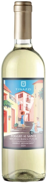 Поджо Ай Санти Мальвазия Бьянка белое полусладкое 0,75 л. 12% Вино сортовое категории ИГП