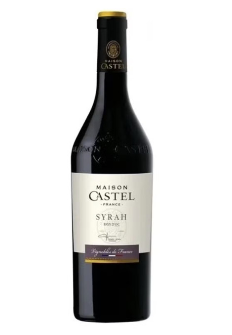 Кастелан Сира красное сухое 0,75 л. 13% Вино с ЗГУ