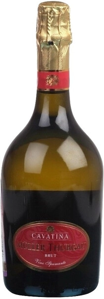 Каватина Мюллер Тургау белое брют 0,75 л 11% Вино игристое