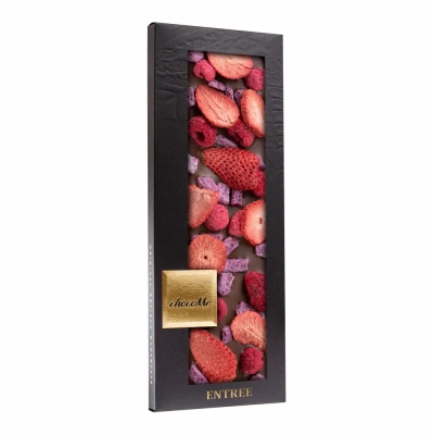 ШОКОМИ Молочный шоколад клубника, малина, йогурт из голубики 110г