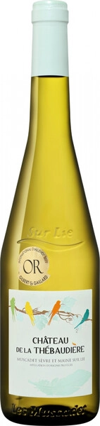 Шато де ля Тебодьер Мюскаде Севр э Мэн сюр Ли 2023 сухое белое 0,75 12% Вино ЗНМП