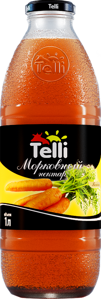 Telli Морковный нектар с/б 1 л.