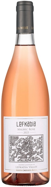 Лефкадия Мальбек Розе 2023 розовое сухое 0,75 л. 13%