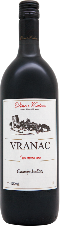 Калем Вранац красное сухое 1 л. 12% Вино столовое