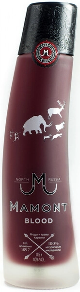 Мамонт Блад 0,5 л. 40% Настойка полусладкая