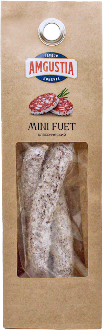 Мини фуэт колбаски классик с/в 60 г. AMGUSTIA