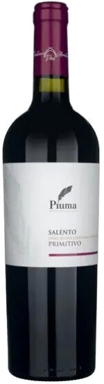 Пьюма Саленто Примитиво ИГП, красное сухое 0,75 л. 13,5% Вино