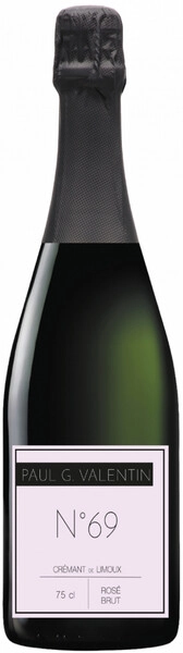 Поль Ж. Валантан Креман де Лиму №69 розовое брют 0,75 л. 12,5% Вино игристое выдержанное 