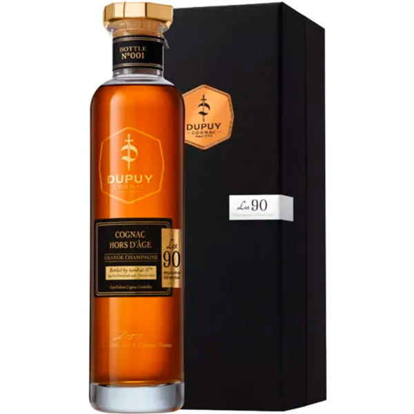 Дюпюи Гранд Шампань Ор д'Аж Лот 90 0,7 л. 47% Коньяк марочный очень старый