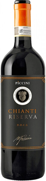 Пиччини Кьянти Ризерва 2022 красное сухое 0,75 л. 12% Вино сортовое выдержанное