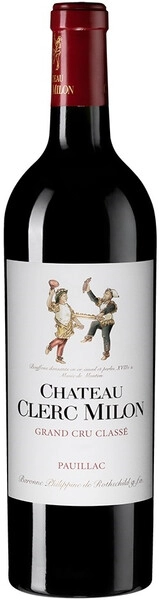Пойяк Шато Клерк-Милон 2019 красное сухое 0,75 л. 13,5% Вино марочное