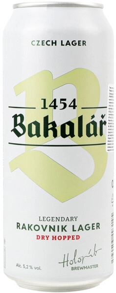 Бакалар холодного охмеления 0,5л ж/бан 5,2% пиво 