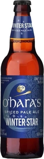О'Харас Уинтер Стар 0,5 л. бут. 5% Напиток пивной фильтрованный пастеризованный (красный эль)