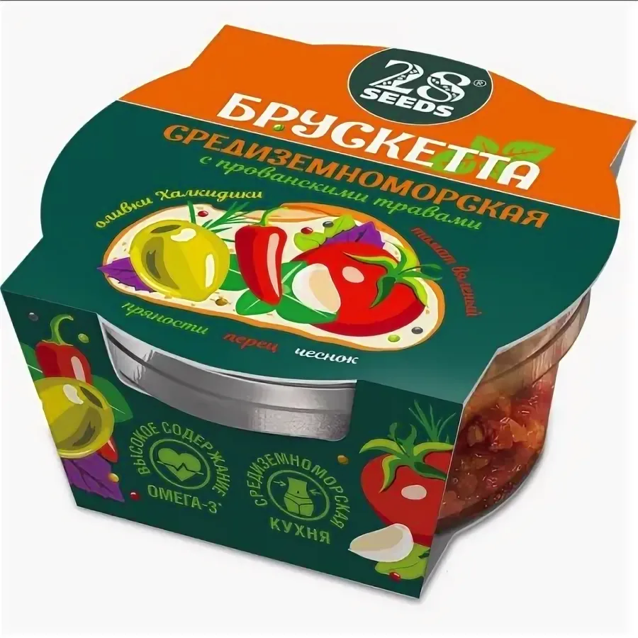 Брускетта Средиземноморская с прованскими травами 150гр