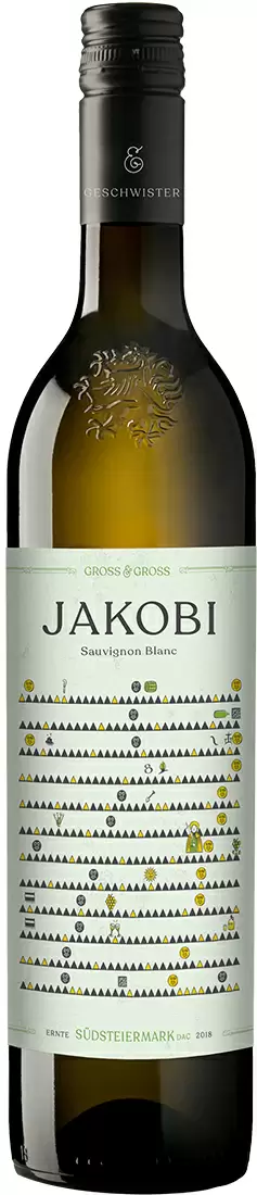Гросс Якоби сухое белое 0,75 л. 12,5% Вино ЗГУ