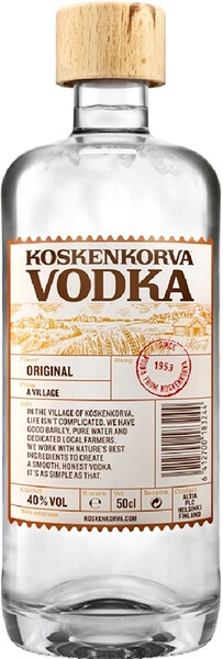 коскенкорва 0,5 л. 40% водка картинка