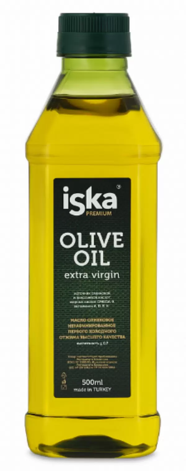 Масло оливковое Extra Virgin 500 мл. ISKA