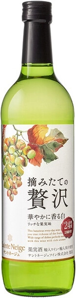 Санте Неже Цумитате но Зейтаку Ханаяканикаору белое полусухое 0,72 л. 11% Вино ординарное