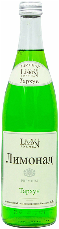 Лимонад Limon Story Тархун Премиум с/б 0,5 л. Напиток газированный