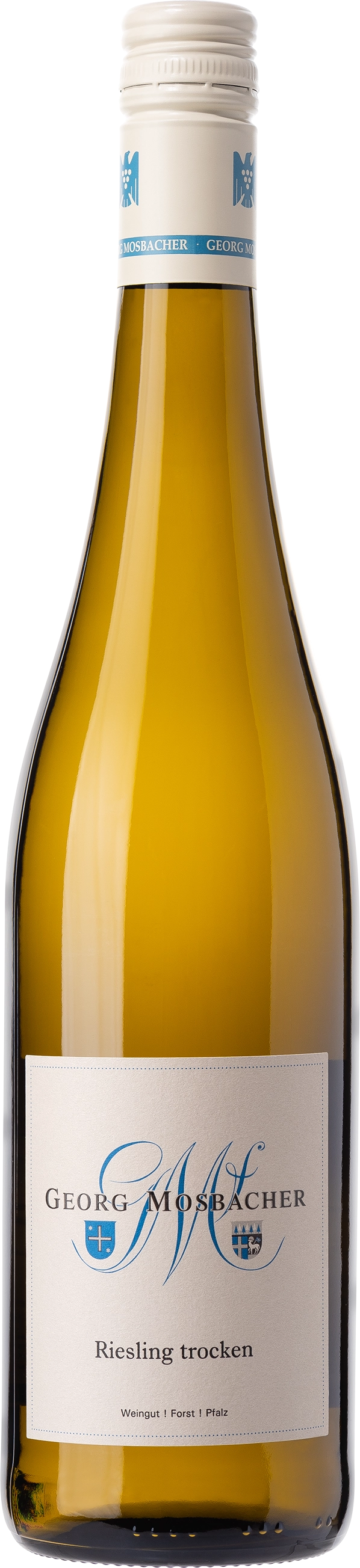 Георг Мосбахер Форст Рислинг трокен сухое белое 0,75 л. 11% Вино сортовое ординарное 