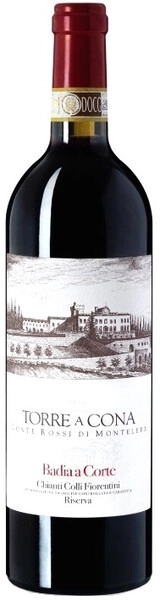 Торре а Кона Бадиа а Корте Кьянти Колли Фиорентини Ризерва марочное сухое красное 0,75 л. 14% Вино