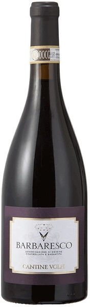 Вольпи Барбареско ДОКГ Пьемонт Вино защищ. наимен.места происхождения  сухое красное 0,75 14,5%
